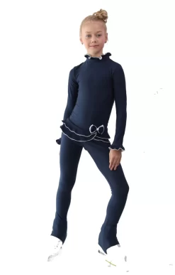 IceDress Figure Skating Outfit - Thermal - Minx (Dark Grey Blue With White) -Online Skating Store 01eaf65fbcd2 27581 48303 74529.1582519972