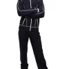 IceDress Figure Skating Thermal Jacket - Todes For Boys(Gray With White Line)