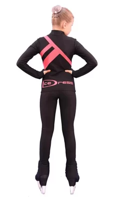IceDress Figure Skating Outfit - Thermal - IceDress (Black With Coral) 5 IceDress Figure Skating Outfit - Thermal - IceDress (Black With Coral) -Online Skating Store 0da1024d3c3e 67820 12137 97054.1582436744