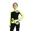 IceDress Figure Skating Outfit - Thermal - Bubble Gum (15% OFF, Size CXL, Black, Fluorescent Lime)