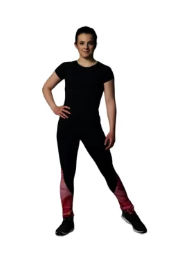 Elite Xpression - Performance Short Sleeve Shirt With Printed Insert -Coral