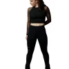 Elite Xpression - Reversible Crossed Black Shirt With Mesh Sleeve