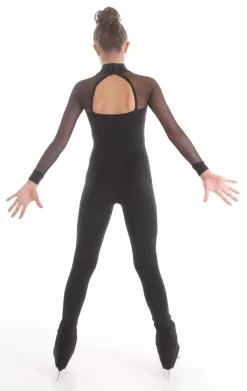Elite Xpression - Black One Piece With Mesh Sleeves (15% OFF, Size 12-14_ -Online Skating Store 1 xpsport1517 3 67414 28071 41149.1681212858