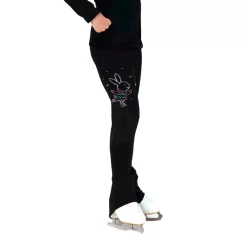 Jerry's S170 Figure Skating Critter Crystal Legging - Skating Bunny