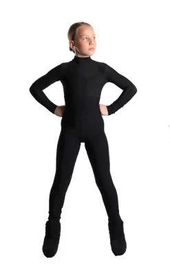 IceDress - High-Waisted Thermal Figure Skating Legging With Criss Cross Lace Design (Lilac)