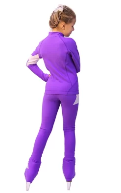 IceDress Figure Skating Outfit - Thermal - Star (with Pants) (Purple With White) -Online Skating Store 1746d9a9a57d 30125 62858 51727 05733 27469 80919.1582448145
