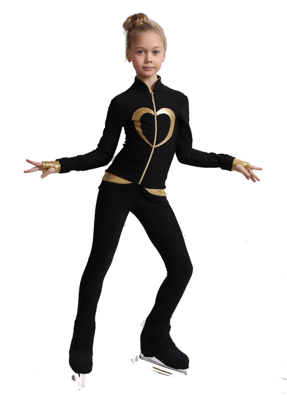 IceDress Figure Skating Outfit - Thermal - Tutti Frutti(15% OFF, Size CL, Black With Gold) 1 IceDress Figure Skating Outfit - Thermal - Tutti Frutti(15% OFF, Size CL, Black With Gold)