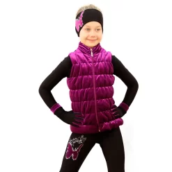 IceDress Figure Skating Vest - Thermal - Velvet (Fuchsia) -Online Skating Store 1 36653 61639 43669 32378.1582510593