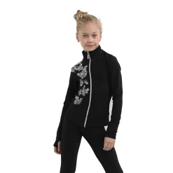 IceDress Figure Skating Jacket - Thermal - Fairy Tale (Black) -Online Skating Store 1 36817 56759 50848 94690.1582511491