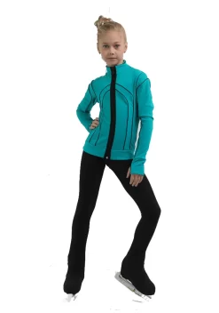 IceDress Figure Skating Pants - Thermal - Kant (Mint With Black) -Online Skating Store 1 40467 97015 56665.1582512601