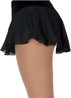 313 Jerry's Single Georgette Skirt - Black