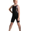 Icedress - Racerback Tank And Shorts (Black And Lilac)