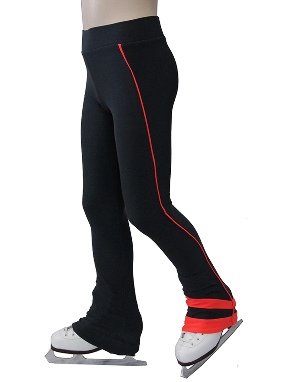 IceDress - Sweatpants - Rays (Black With Orange Lines) 1 IceDress - Sweatpants - Rays (Black With Orange Lines)