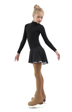IceDress - Figure Skating Skirts - Harmony (Black With White ) -Online Skating Store 25e095cd28e6 37352 39562 08199.1582510740