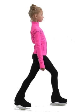 IceDress Figure Skating Outfit - Thermal - Kant (Hot Pink With Black) -Online Skating Store 26c9823ae028 30793 48196.1582434030