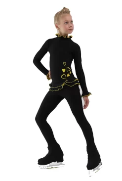 IceDress Figure Skating Outfit - Thermal - Minx (Black With Yellow) -Online Skating Store 279ee41f431d 76369 52424.1582471194