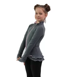 IceDress Figure Skating Pants - Thermal - Minx (Light Grey, Pink, Black) -Online Skating Store 2 02997 65020 22855.1582524335