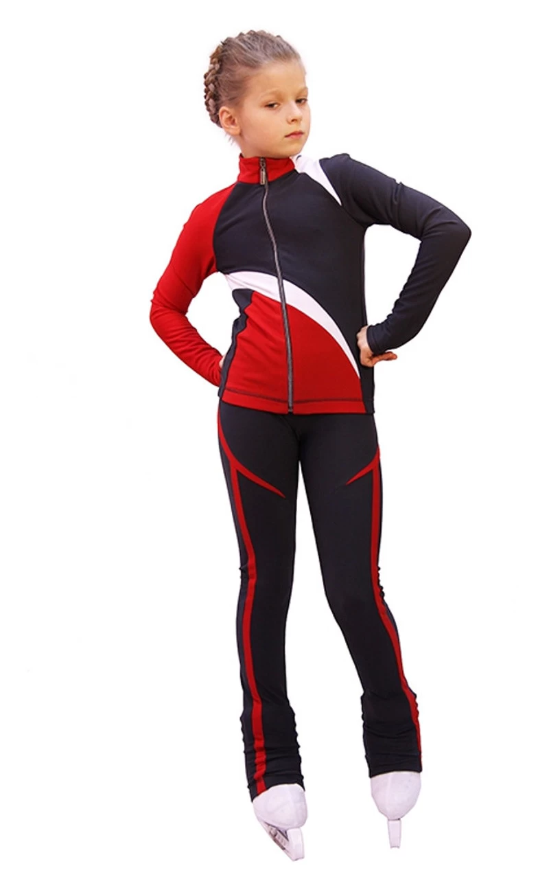 IceDress - IceDress Figure Skating Thermal Jacket - Split (Gray) 2 IceDress - IceDress Figure Skating Thermal Jacket - Split (Gray) - Image 2