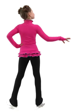 IceDress Figure Skating Jacket - Thermal - Minx (Fuchsia, Turquoise, Black) -Online Skating Store 2 54105 88056 06368.1582517050