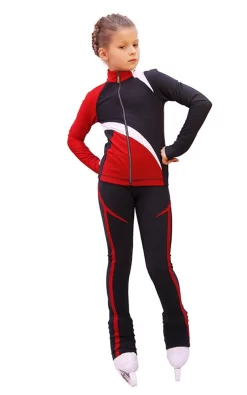 IceDress - IceDress Figure Skating Outfit - Thermal - Split (Gray) -Online Skating Store 2 57044 07936 31935 20373 36508.1582447792