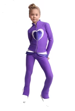 IceDress Figure Skating Outfit - Thermal - Tutti Frutti(25% OFF, Purple, White) -Online Skating Store 2 65319 68627 40081.1643844129