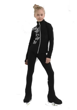 IceDress Figure Skating Jacket - Thermal - Fairy Tale (Black) -Online Skating Store 2 96353 10241 37173 87212.1582511491