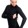 Elite Xpression - Black Tech Jacket With Thumb Slit (15% OFF, Size Small)