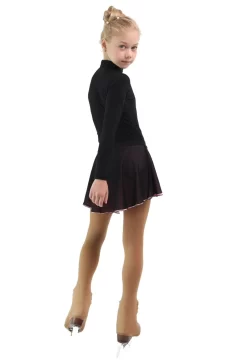 IceDress - Figure Skating Skirts - Harmony (Black With Light Pink ) -Online Skating Store 2e36c6e270f7 94179 28702.1582498722