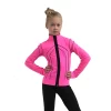 IceDress Figure Skating Outfit - Thermal - Kant (Hot Pink With Black)