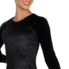 Jerry's 388 Long Sleeves Black Twinkle Top (Size AL)