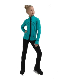 IceDress Figure Skating Pants - Thermal - Kant (Mint With Black) -Online Skating Store 3 73503 09545 88695.1582512601