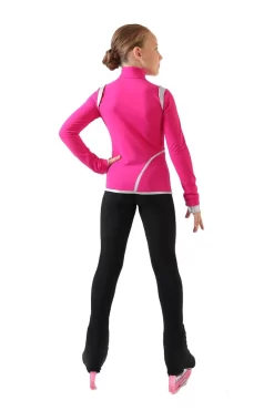 IceDress - Thermal Figure Skating Outfit - Orion (Fuchsia And Silver) -Online Skating Store 4.1672312577 02951.1672314672