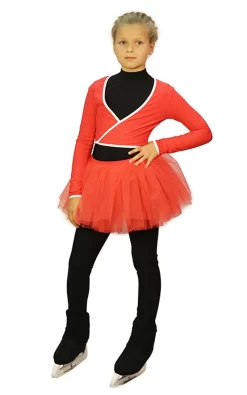 IceDress Figure Skating Outfit - Thermal - Fuete (RED)