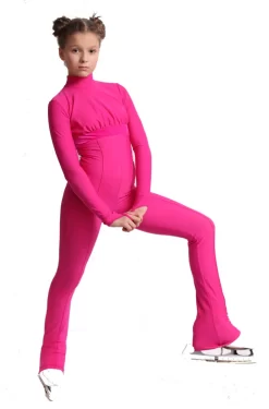 IceDress Figure Skating Overalls - Thermal - Style (Fuchsia With Velvet Trim) -Online Skating Store 4633da2a65d4 77772 59930 84055 21363.1582514375