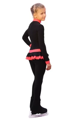 IceDress - Figure Skating Training Overalls - Valley (Black With Coral) -Online Skating Store 49387107696d 85015 11126.1582441340