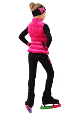 IceDress Figure Skating Vest - Thermal - Velvet (15% OFF, Size CXL, Hot Pink) -Online Skating Store 4 66183 18700 83236 66554.1681215044