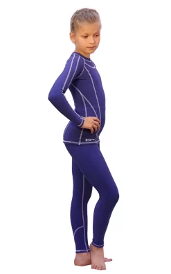 IceDress - Figure Skating Thermal Underwear (Blue Melange With White Stitching) -Online Skating Store 4c0693953a18 02407 62691.1582446284
