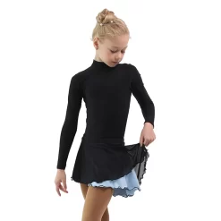 IceDress - Figure Skating Skirts - Harmony (Black With Pearl Blue ) -Online Skating Store 4c09dbd300d6 93415 40338 25242.1582513409