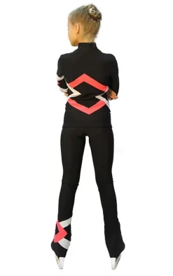 IceDress Figure Skating Outfit - Thermal - Bauer (Black, Coral And White) -Online Skating Store 52840029c2fa 47637 15949 56889.1582444274