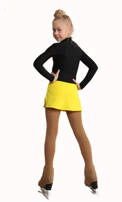 IceDress - Figure Skating Skirts - Bubble Gum (Yellow) -Online Skating Store 535572923fa8 30563.1601464380