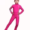 IceDress Figure Skating Pants - Thermal - Olympus (Fuchsia With White Lamps)