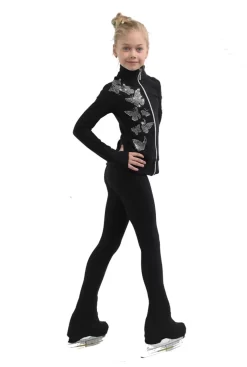 IceDress Figure Skating Jacket - Thermal - Fairy Tale (Black) -Online Skating Store 5 38406 97810 69988.1582429230