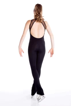 Elite Xpression - One Piece In Supplex With Mesh Inserts - Black (020) -Online Skating Store 6 O020 BK 2 38983 66472 55921.1570364917