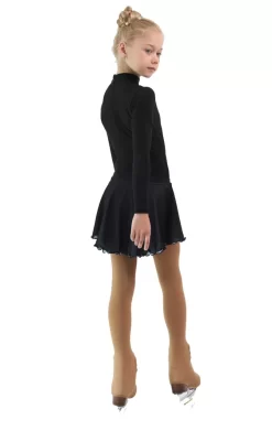 IceDress - Figure Skating Skirts - Harmony (Black With Pearl Blue ) -Online Skating Store 6355bd38c3f8 34600 07577.1582480331