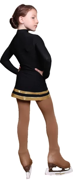 IceDress - Figure Skating Skirts - Line (Black With Gold) -Online Skating Store 6d46b3ef57b5 15084.1601464364