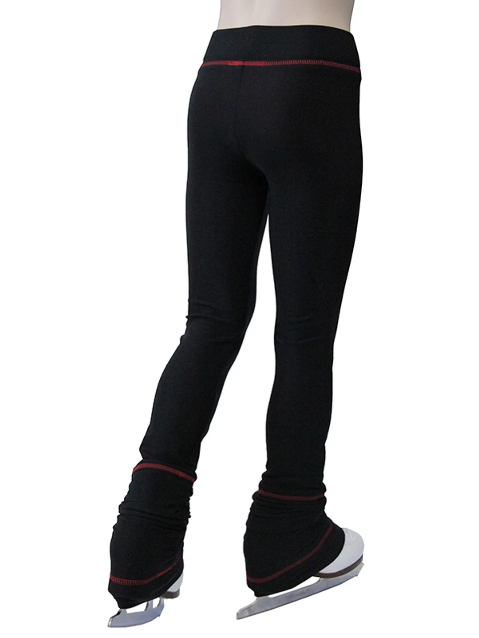 IceDress - Sweatpants - Drape (Black With Red Stitching) 2 IceDress - Sweatpants - Drape (Black With Red Stitching) - Image 2