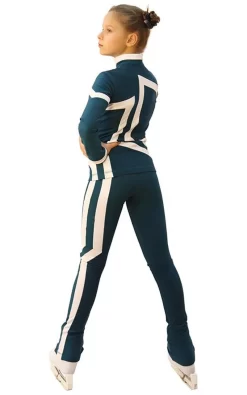 IceDress Figure Skating Outfit - Thermal - Vanguard - Sport (Dark Blue With White) -Online Skating Store 6eabf8851b45 04954 26894 16320.1582433201