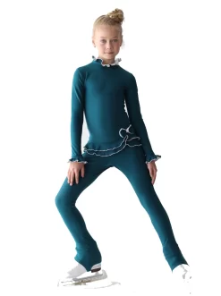 IceDress Figure Skating Outfit - Thermal - Minx (Aquamarine With White) -Online Skating Store 75f3d0a1f06f 32627 04966 75946.1582512931