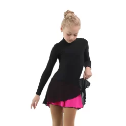 IceDress - Figure Skating Skirts - Harmony (Black With Fuchsia ) -Online Skating Store 7921abf7361c 24608 29184 55180.1582518053