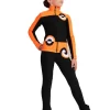 IceDress Figure Skating Jacket - Thermal - Bubble Gum (15% OFF, Size CXL, Black, Fluorescent Orange)